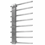 Uscator pentru prosoape MARIO Comfort 810×500/50 mm, crom - imagine 3