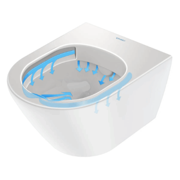 Vas WC suspendat DURAVIT D-Neo Rimless cu capac Soft Close - imagine 3