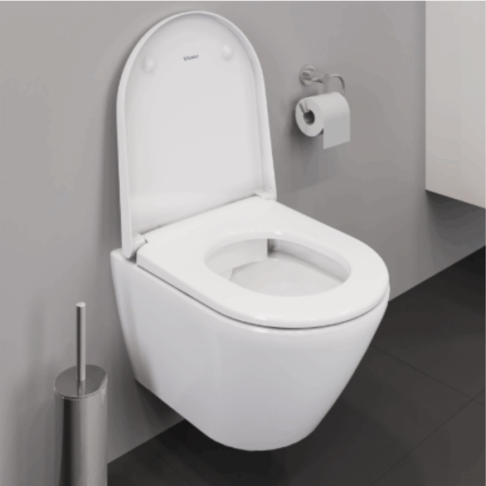 Vas WC suspendat DURAVIT D-Neo Rimless cu capac Soft Close - imagine 4