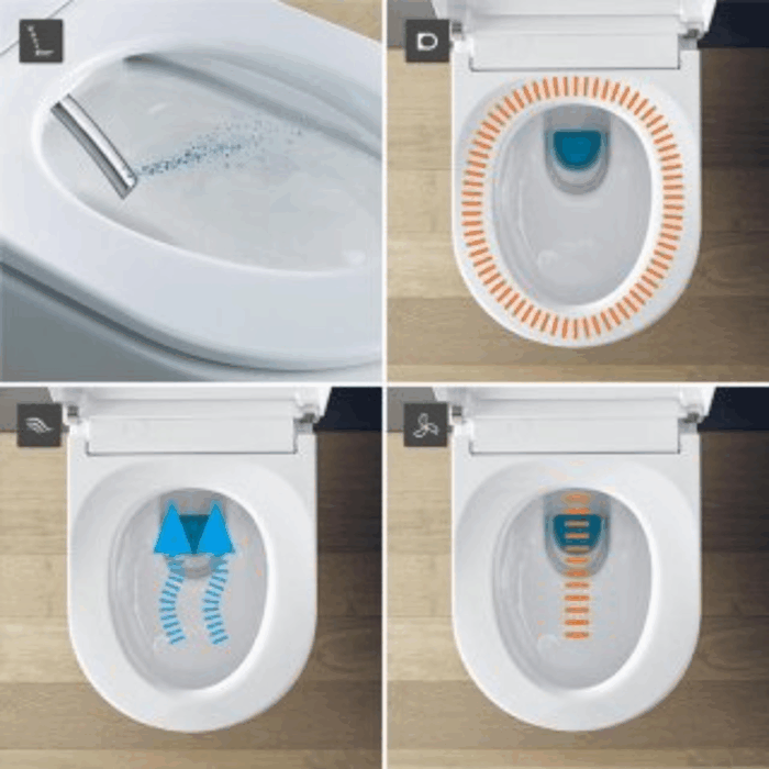 Vas WC suspendat DURAVIT SensoWash® Starck f Plus - imagine 6