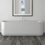 Cada de baie lipita de perete din acril KNIEF TIDY 1700x750 mm