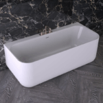 Cada de baie lipita de perete din acril KNIEF TIDY 1700x750 mm - imagine 2
