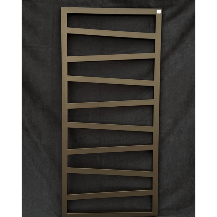 Uscator pentru prosoape Terma Zigzag, marime 1070x500mm, anodic brown - imagine 3