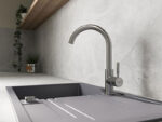 Chiuvetă pentru bucătărie Ferro, 780×480 mm, grey - imagine 3