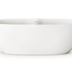 Cadă de baie freestanding din compozit mineral SilkStone Bella 1705x800mm, culoare la alegere