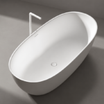 Cadă de baie freestanding din compozit mineral SilkStone Bella 1705x800mm, culoare la alegere