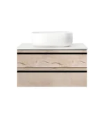 Mobilier pentru baie Alexis 600x500mm cu lavoar, culoare la alegere - imagine 2