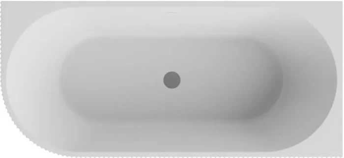 Cadă de baie din acril sanitar Besco Denaya 1700x780 mm (de colț) - imagine 4