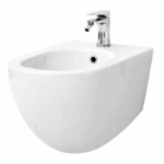 Bideu suspendat Artceram FILE 2.0 Saniglaze, alb lucios