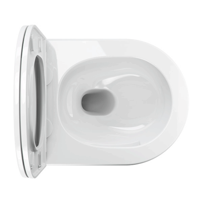 Vas WC suspendat Ottawa SILENT POWER™ 490x370 mm cu capac soft close - imagine 2