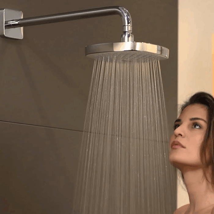 Duș superior Hansgrohe Croma Select E 180 2jet, crom - imagine 4