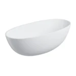 Cadă de baie freestanding din compozit mineral Shell M+ 1600x750mm, culoare la alegere