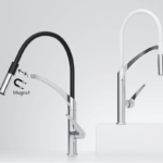 Baterie pentru bucatarie ULTIMA-50 сu pipă flexibilă, culoare la alegere - imagine 2