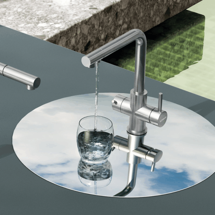 Baterie de bucătărie Schock Vitus Dush 3 în 1 - imagine 2