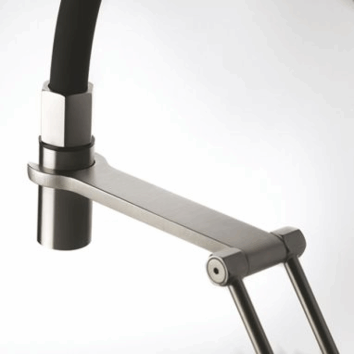 Baterie pentru bucatarie Volantino cu pipa pivotanta, culoare la alegere - imagine 5