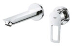 Baterie încorporată pentru lavoar GROHE BauLoop New, chrome - imagine 3