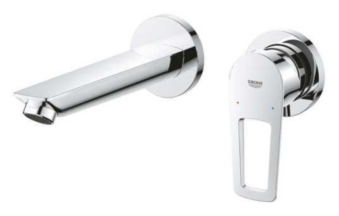 Baterie încorporată pentru lavoar GROHE BauLoop New, chrome - imagine 3
