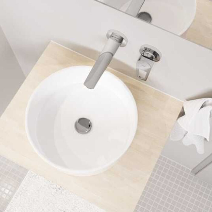 Baterie încorporată pentru lavoar GROHE BauLoop New, chrome - imagine 2