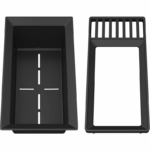 Strecurator pentru chiuveta Blanco, negru