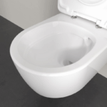 Vas WC suspendat Villeroy&Boch SKYLA TwistFlush cu capac SoftClose, alb mat - imagine 5