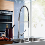 Baterie pentru bucătărie monocomandă AXOR Citterio 230 Semi-Pro