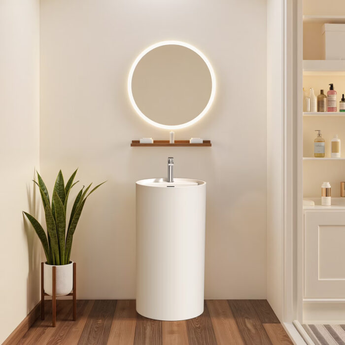 Lavoar freestanding ROUND M 45 cm - imagine 5