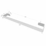 Suport pentru prosoape DASKE HANDY 500 mm, culoare la alegere - imagine 12