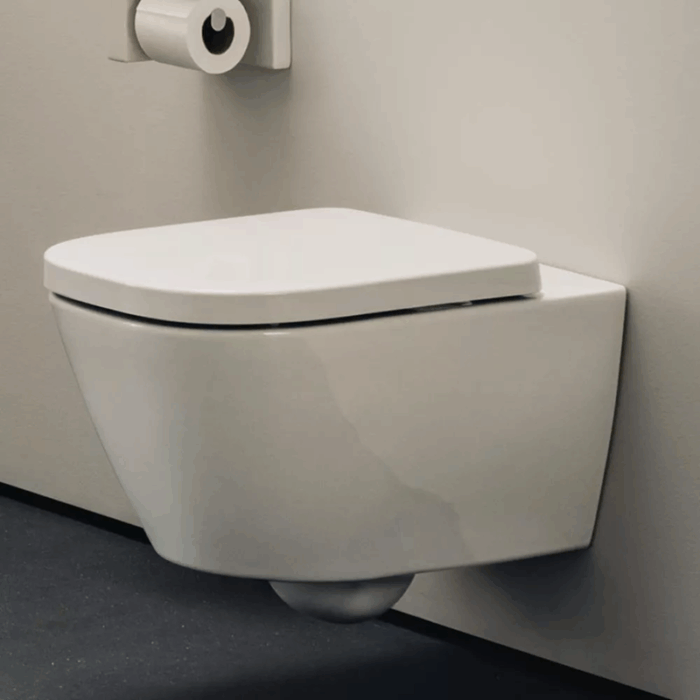 Vas WC suspendat cu capac Laufen MEDA Rimless Silent Flush - imagine 2
