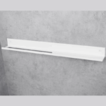 Suport pentru prosoape cu poliță DASKE Mirage 1000mm, culoare la alegere - imagine 6