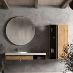 Oglinda de baie OG ORBIS, 100 cm rotundă cu iluminare LED - imagine 2