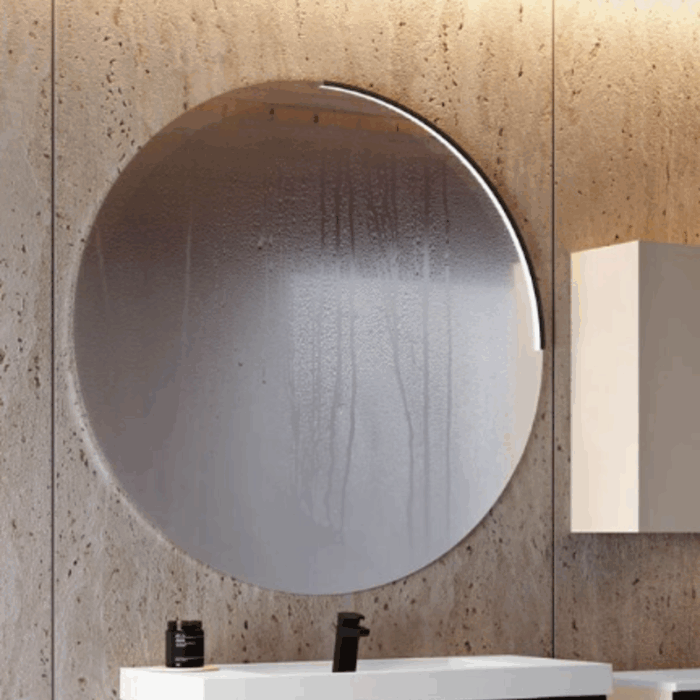 Oglinda de baie OG ORBIS, 100 cm rotundă cu iluminare LED - imagine 3