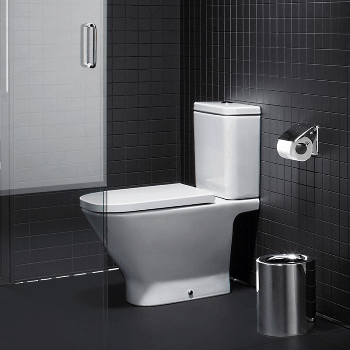 Vas WC stativ cu rezervor The Gap Square Rimless cu capac Soft Close - imagine 2