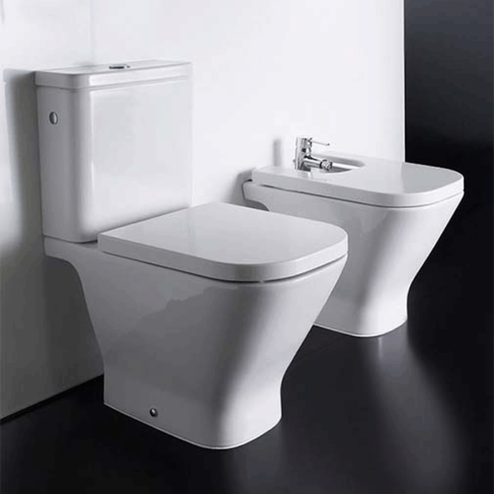 Vas WC stativ cu rezervor The Gap Square Rimless cu capac Soft Close - imagine 4