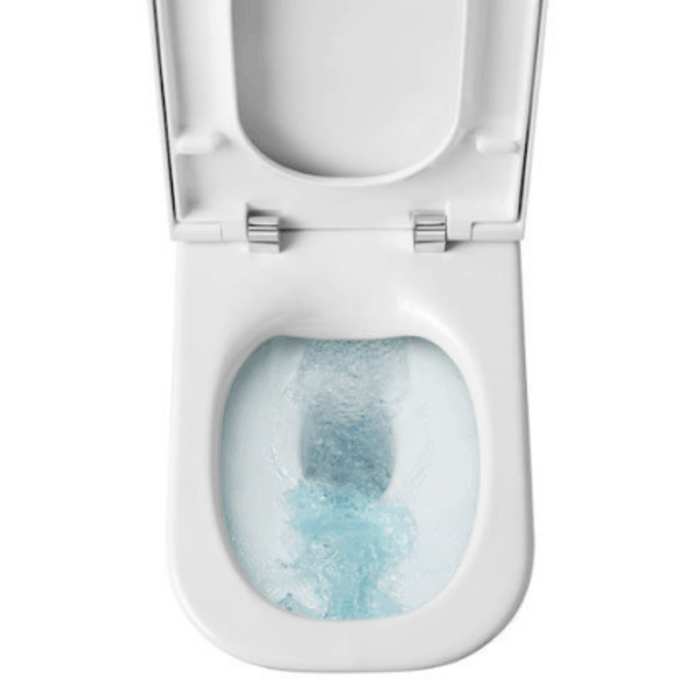 Vas WC stativ cu rezervor The Gap Square Rimless cu capac Soft Close - imagine 3