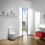 Vas WC stativ cu rezervor ROCA Meridian Compact BTW cu capac Soft Close - imagine 3
