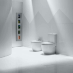Vas WC stativ cu rezervor ROCA Meridian Compact BTW cu capac Soft Close - imagine 4