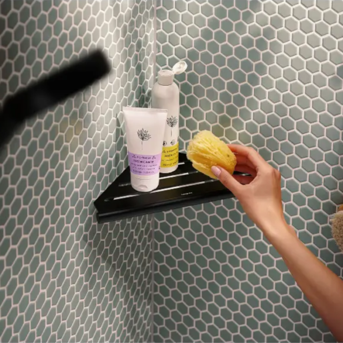 Polița pentru baie în colț Hansgrohe AddStoris S, culoare la alegere - imagine 3