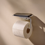 Suport hartie igienica cu raft AddStoris S, culoarea la alegere - imagine 2