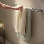 Suport dublu pentru prosoape hansgrohe AddStoris S, culoare la alegere - imagine 2