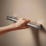 Bară de susținere pentru duș 340mm hansgrohe AddStoris S, culoare la alegere - imagine 3