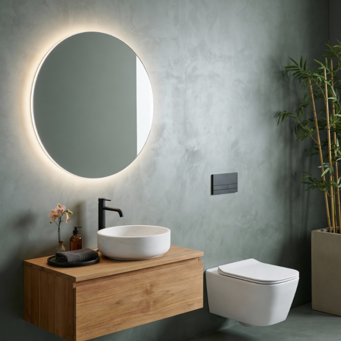 Vas WC suspendat A16 cu capac microlift, spălare tornado, alb lucios - imagine 10