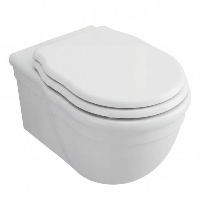 Vas WC suspendat Artceram HERMITAGE cu capac Soft Close, alb lucios - imagine 2