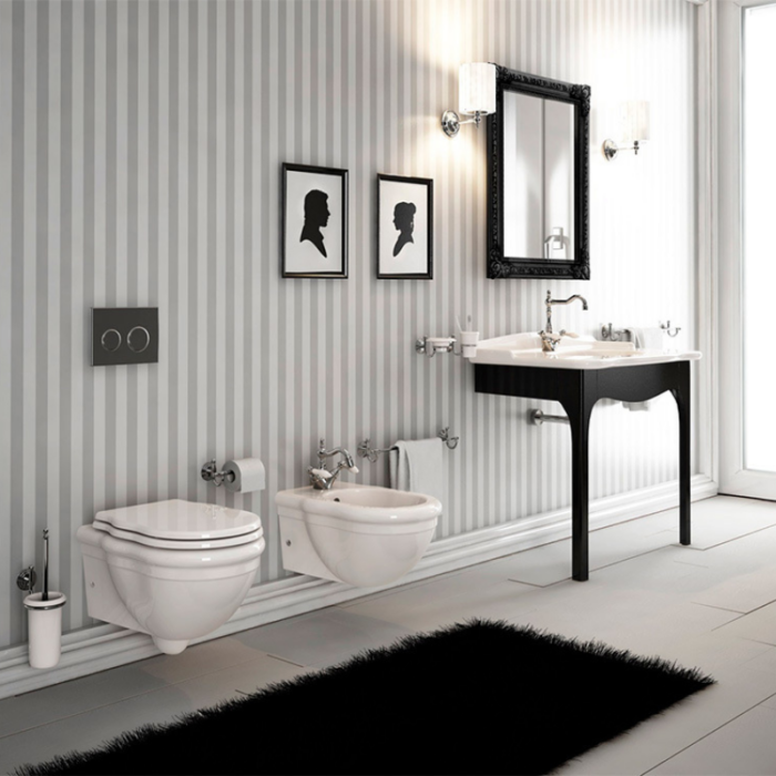 Vas WC suspendat Artceram HERMITAGE cu capac Soft Close, alb lucios - imagine 10