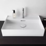 Lavoar suspendat Laufen KARTELL, alb lucios - imagine 2