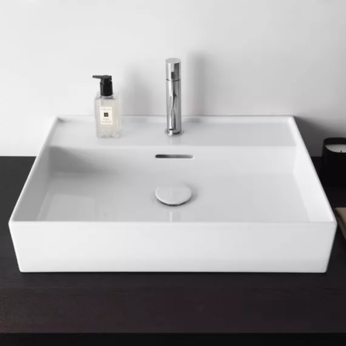 Lavoar suspendat Laufen KARTELL, alb lucios - imagine 2