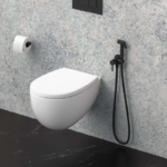 Baterie încorporată cu duș igienic Ultra, culoare la alegere - imagine 2