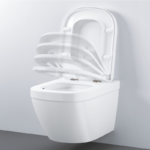 Vas WC suspendat GROHE Euro Ceramic cu capac Soft Close, alb lucios - imagine 2