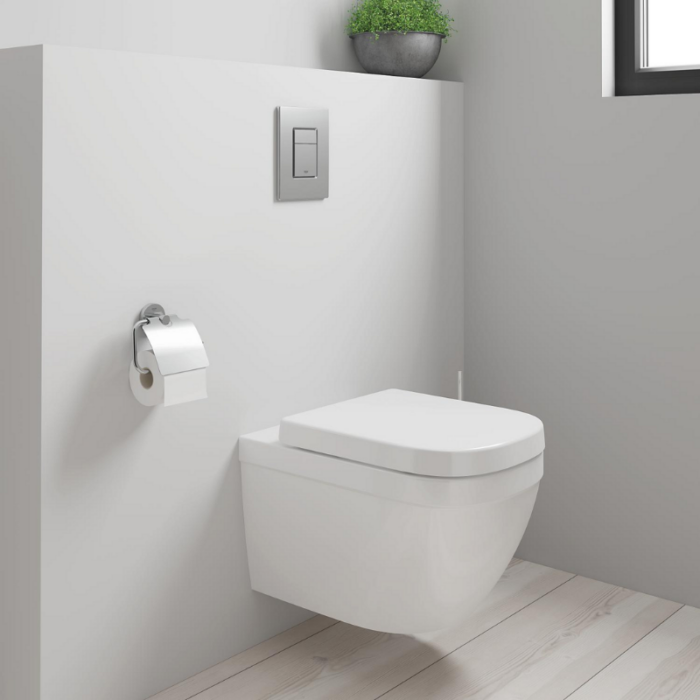 Vas WC suspendat GROHE Euro Ceramic cu capac Soft Close, alb lucios - imagine 3