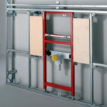 Ramă încorporata TECEprofil pentru montarea lavoarului, H 1120 mm - imagine 2