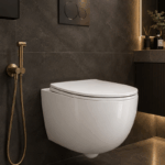 Vas WC suspendat Brava Rimless cu capac Slim SoftClose